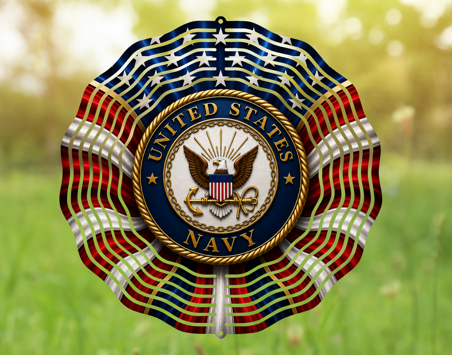 United States Navy Wind Spinner