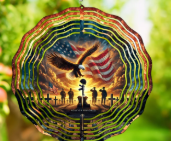 Veterans Honor Wind Spinner