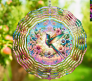 Hummingbird Wind Spinner