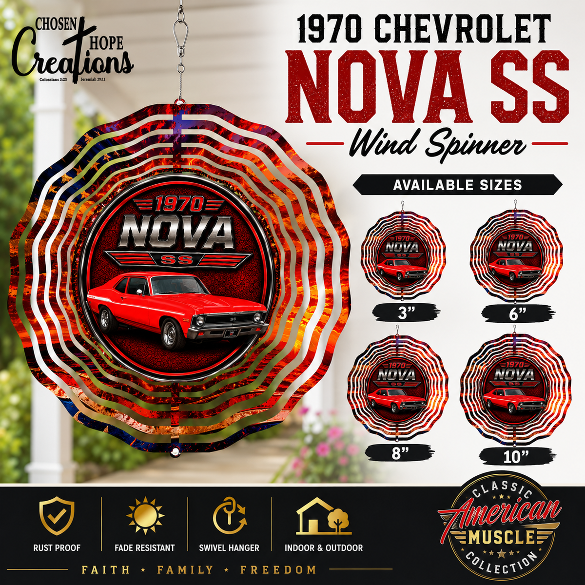 1970 CHEVROLET NOVA SS WIND SPINNER
