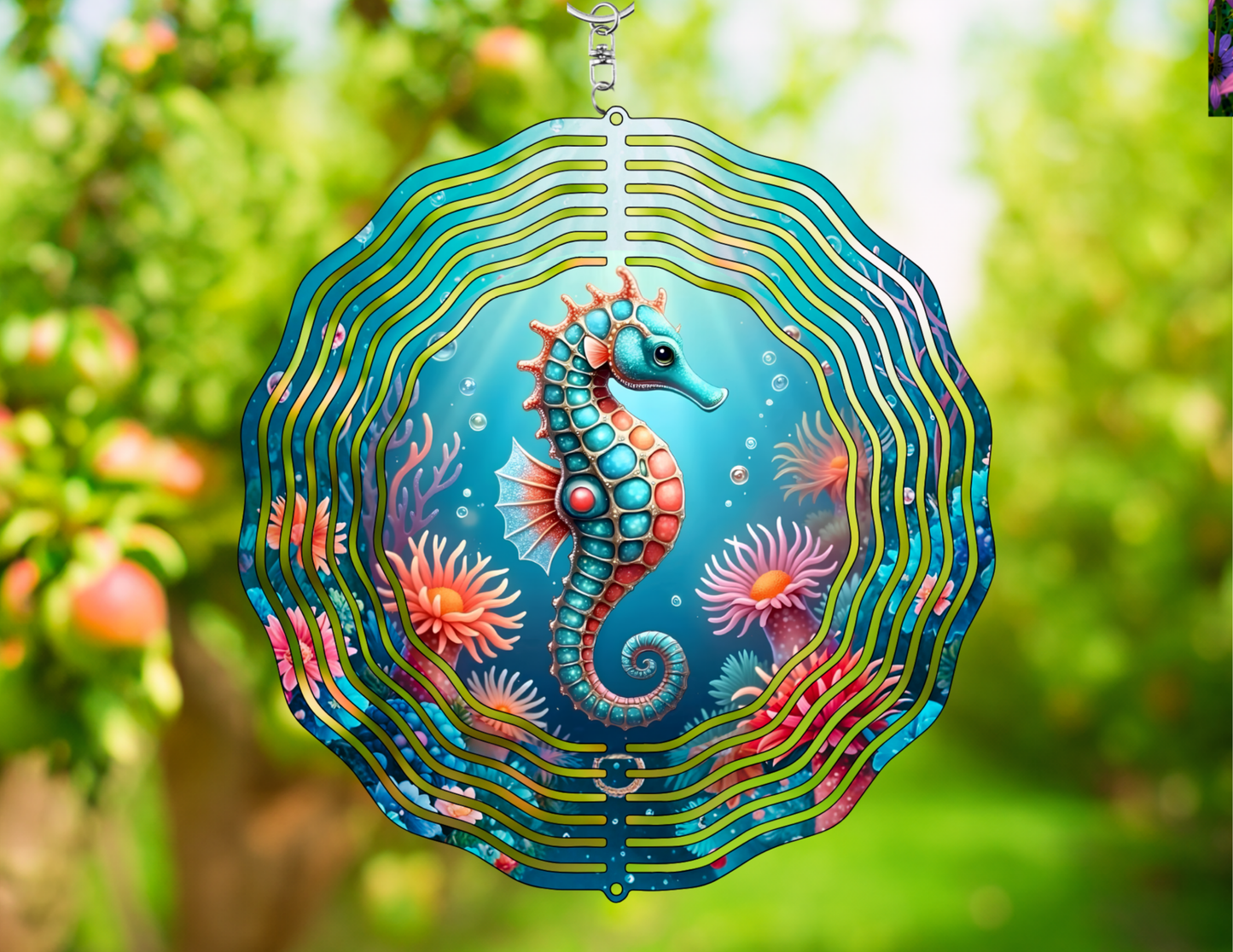 Seahorse Wind Spinner