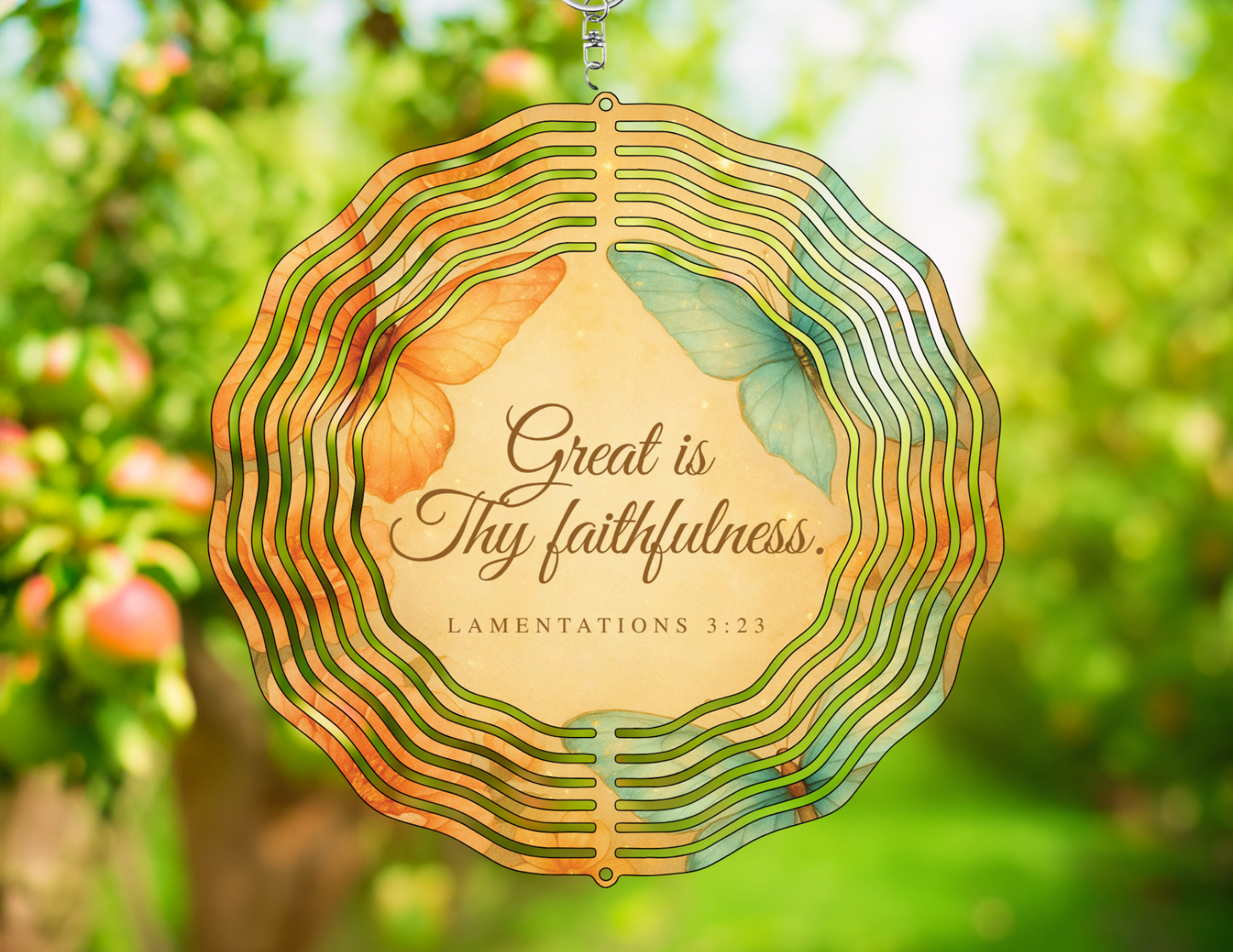 Great is Thy Faithfulness Wind Spinner