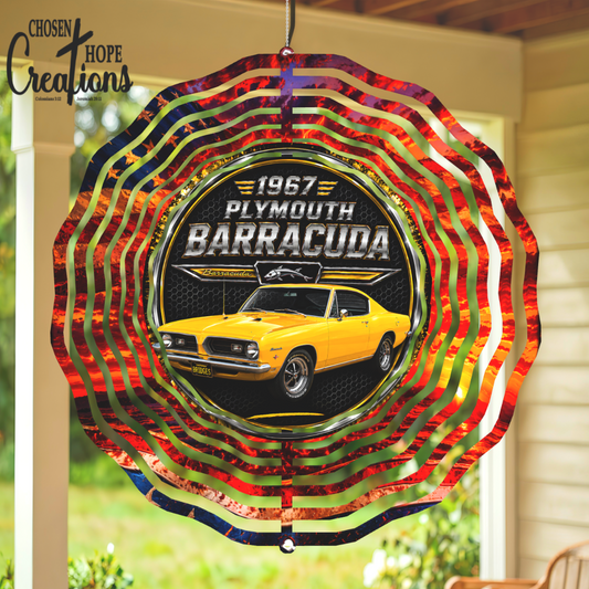1967 PLYMOUTH BARRACUDA WIND SPINNER