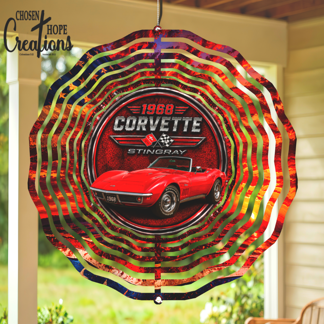 1968 CORVETTE STINGRAY CONVERTIBLE WIND SPINNER