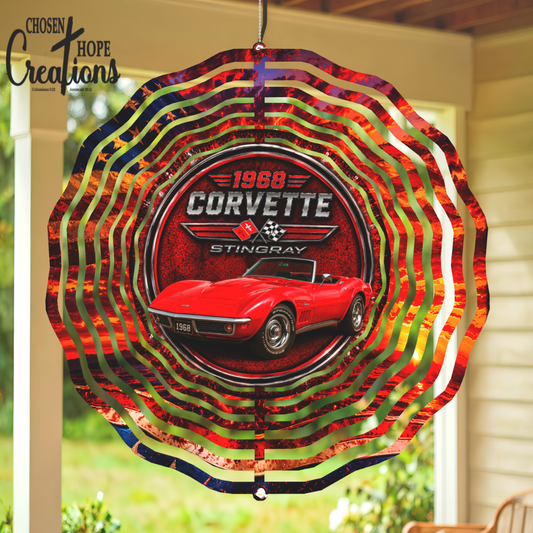 1968 CORVETTE STINGRAY CONVERTIBLE WIND SPINNER