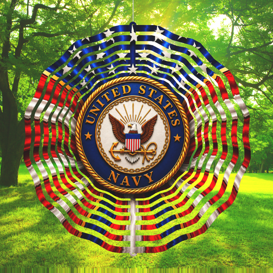 United States Navy Wind Spinner
