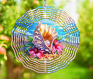 Conch Shell Wind Spinner