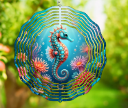 Seahorse Wind Spinner
